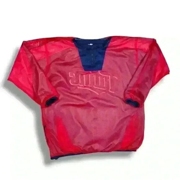 NWOT MAJESTIC TWINS PULLOVER WINDBREAKER JACKET - Picture 5 of 10